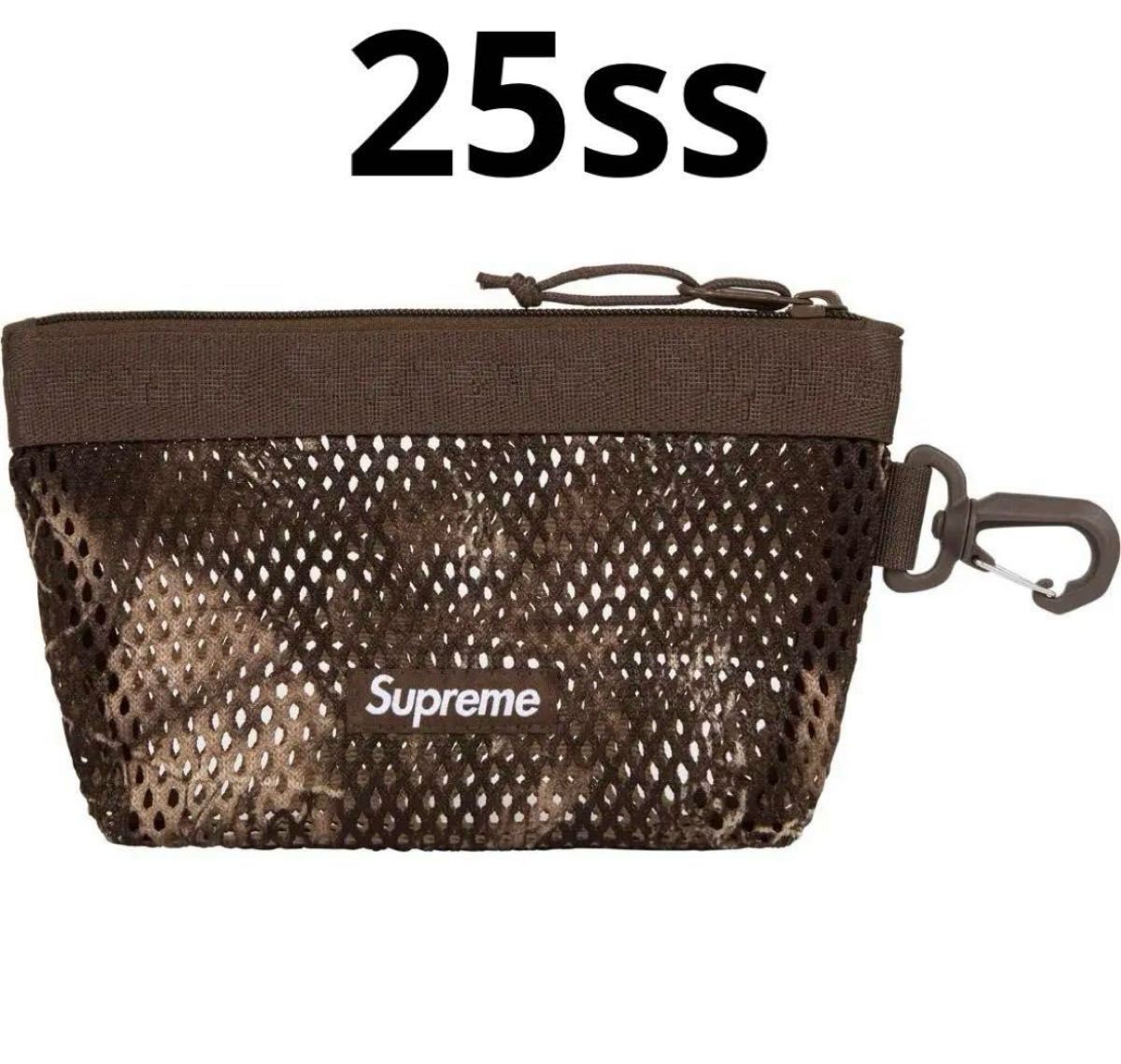 Supreme Mesh Mini Pouch Timber Camo 迷彩 シュプリーム｜Yahoo