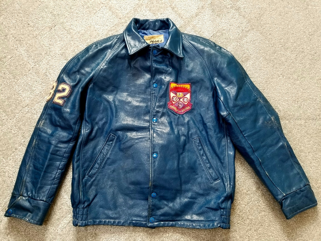 Yahoo!オークション - 70s USA製 R.J.Mccarthy社製 本革 レザースタジ
