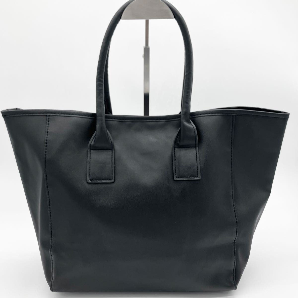 ジバンシー 2way トートバッグ メッセンジャー シボ革 黒 4Gロゴ 美品