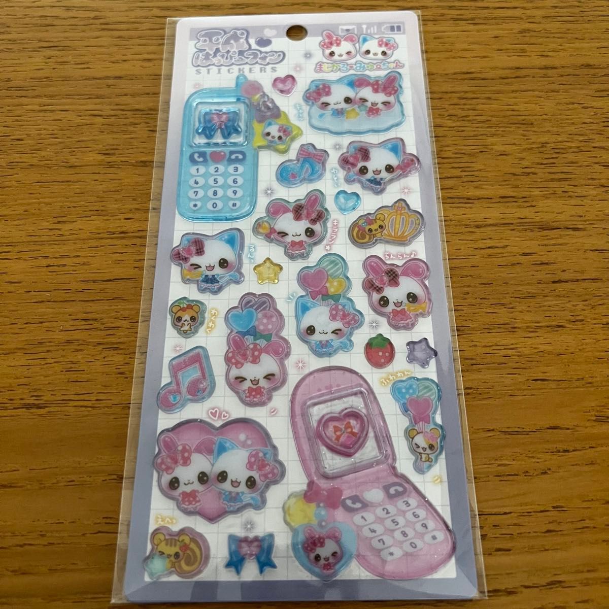 平成はっぴーフォン まじかるみゅーちゃん シール ステッカー 正規品