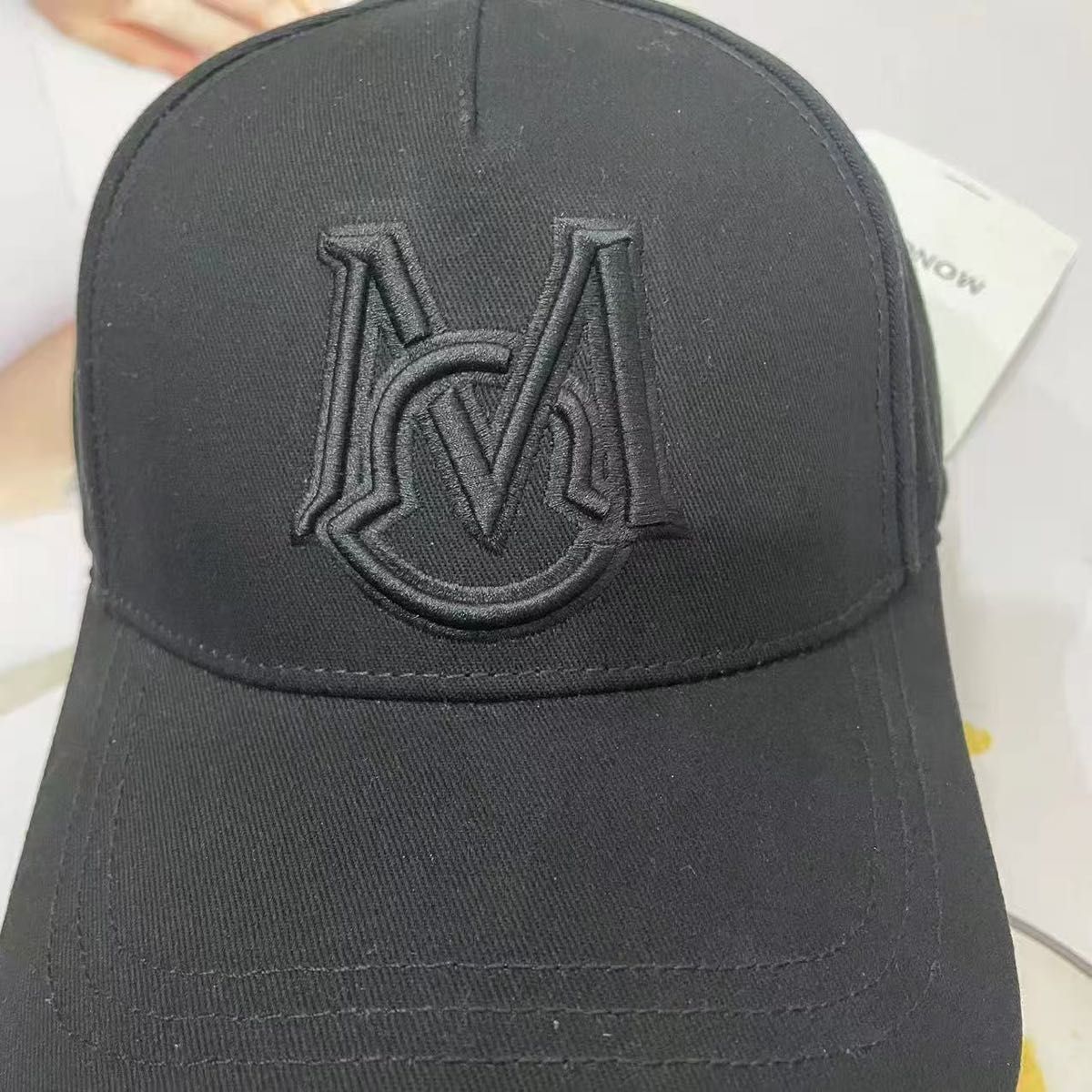 MONCLER モンクレール ベースボールキャップ ブラック｜Yahoo!フリマ