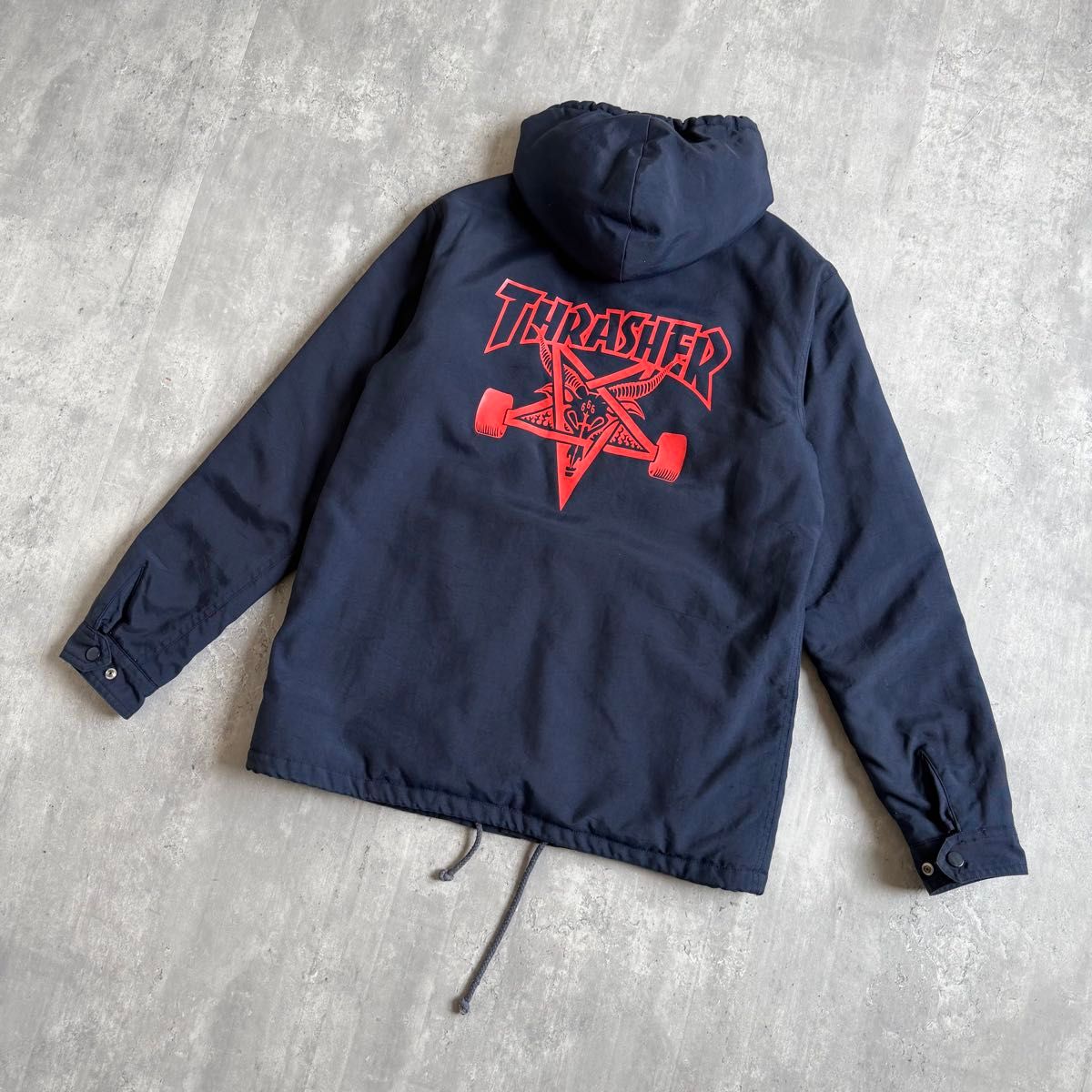 Supreme × THRASHER 2011AW Hooded Coaches Jacket / 裏ボアコーチ
