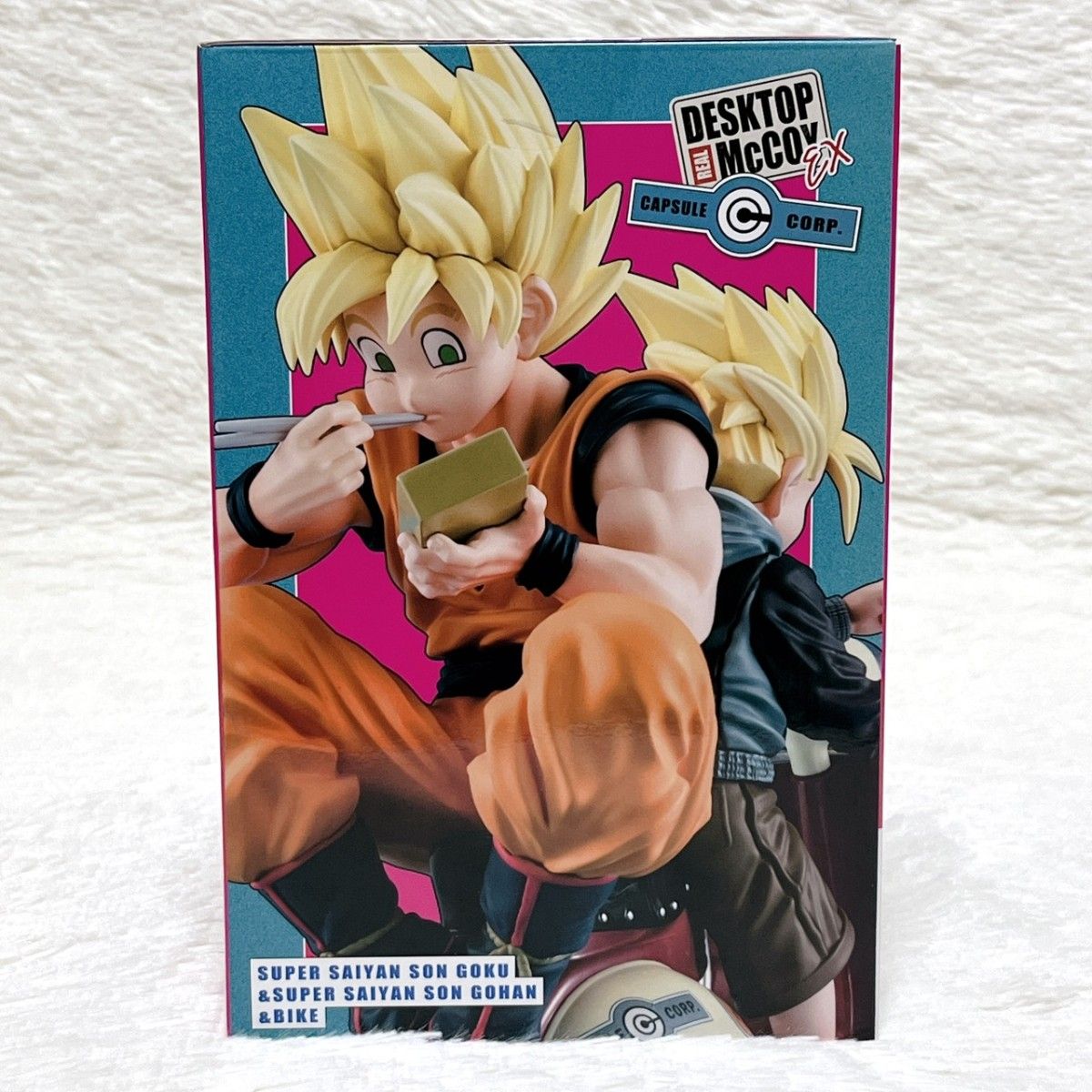 DESKTOP REAL McCOY 孫悟飯 孫悟空 メガハウス Display] Desktop Real