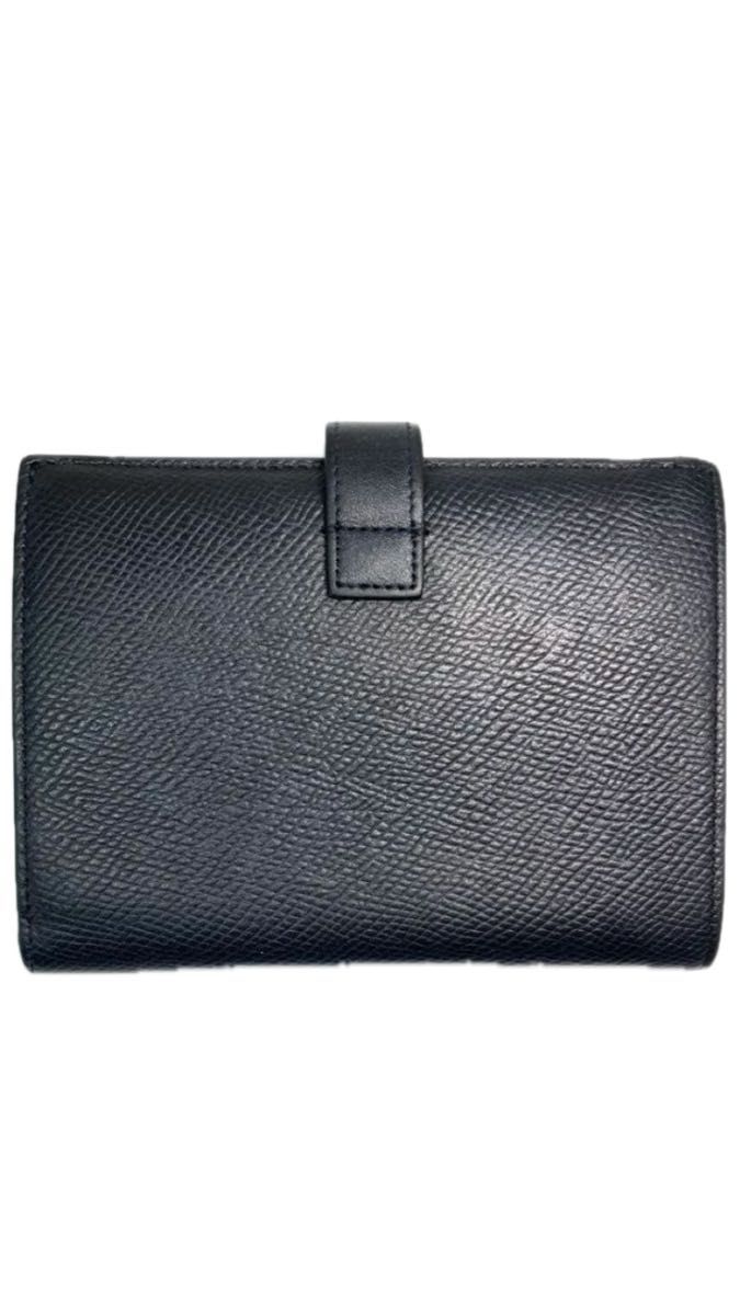 CELINE セリーヌ ミディアム ストラップウォレット レザー 二つ折り