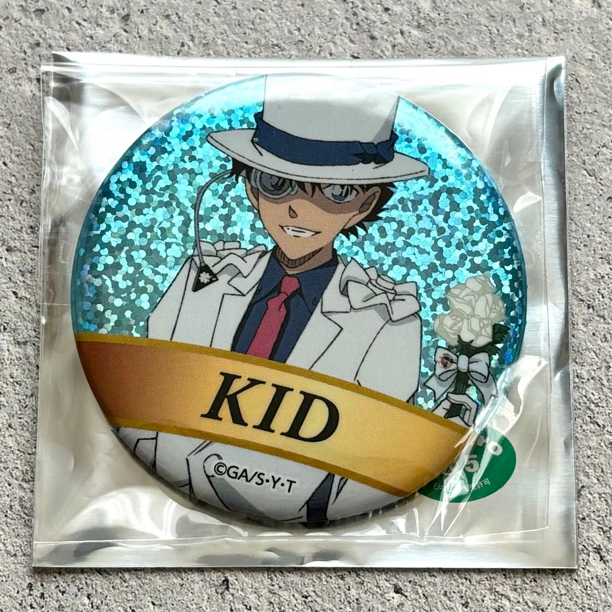 名探偵コナン展 缶バッジ キッド コナン展 怪盗キッド｜Yahoo!フリマ