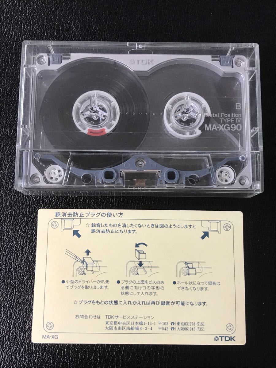 TDK MA-XG90 メタルテープ 90分 METAL カセットテープ 中古品｜Yahoo