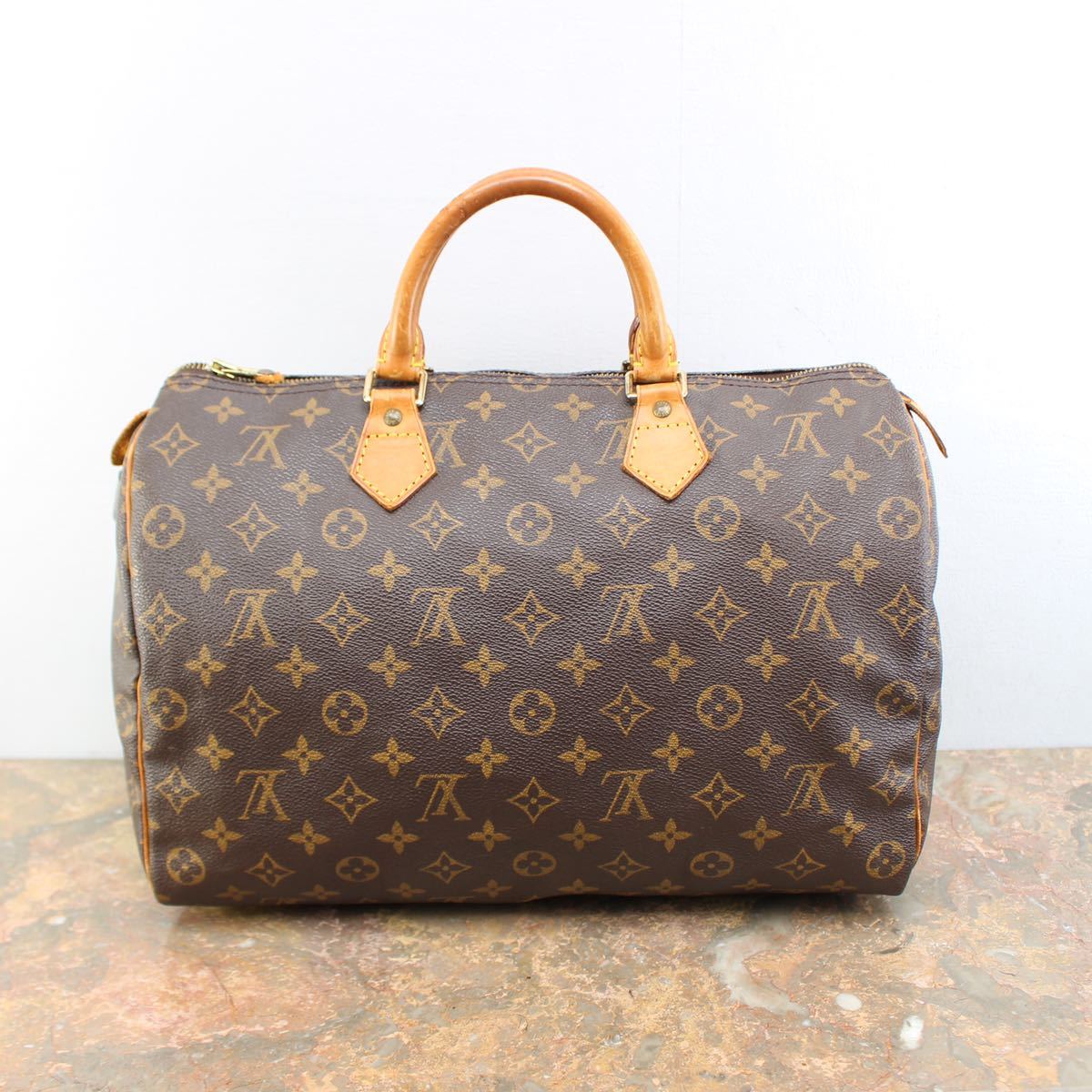LOUIS VUITTON SPEEDY35 M41524 SP0967 MONOGRAM PATTERNED BOSTON BAG