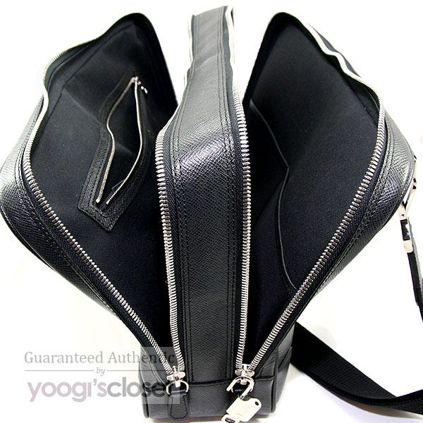 Louis Vuitton Ardoise Taiga Alexander Briefcase | Yoogi's Closet