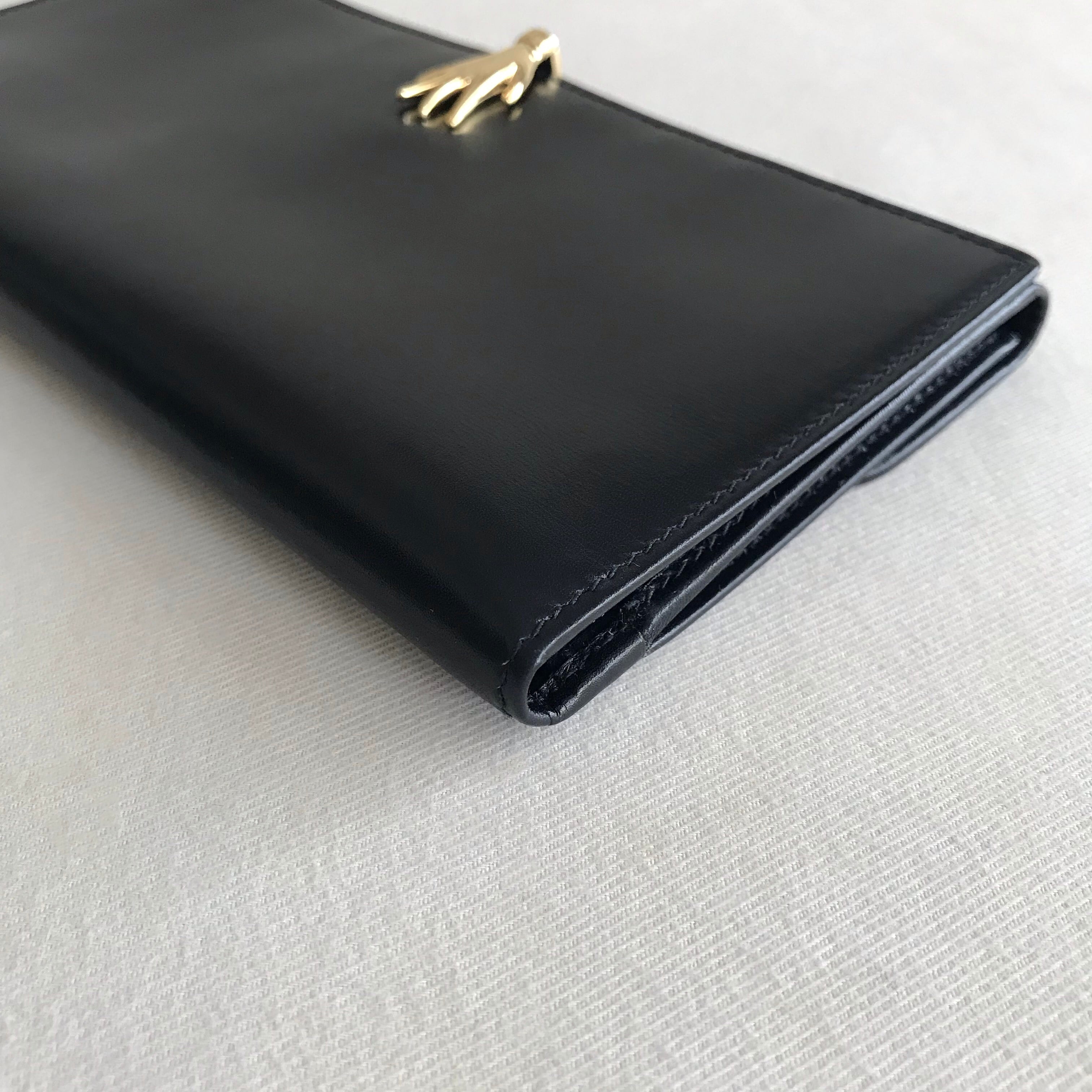 ☆ 80s vintage ☆ オールドグッチ ☆ ハンドモチーフ ☆ 長財布