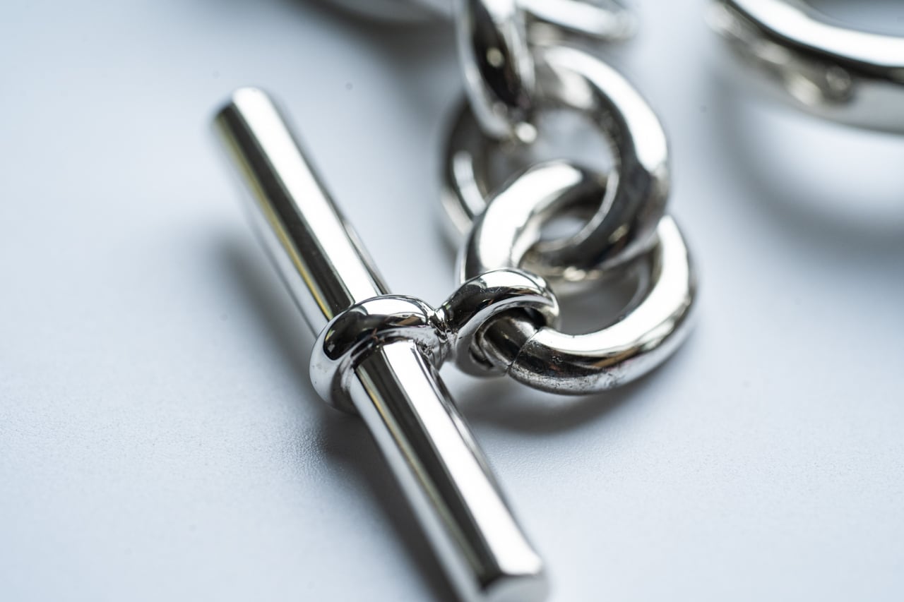 BN-033 Hook connect bracelet (Small) | WAKAN SILVER SMITH online store