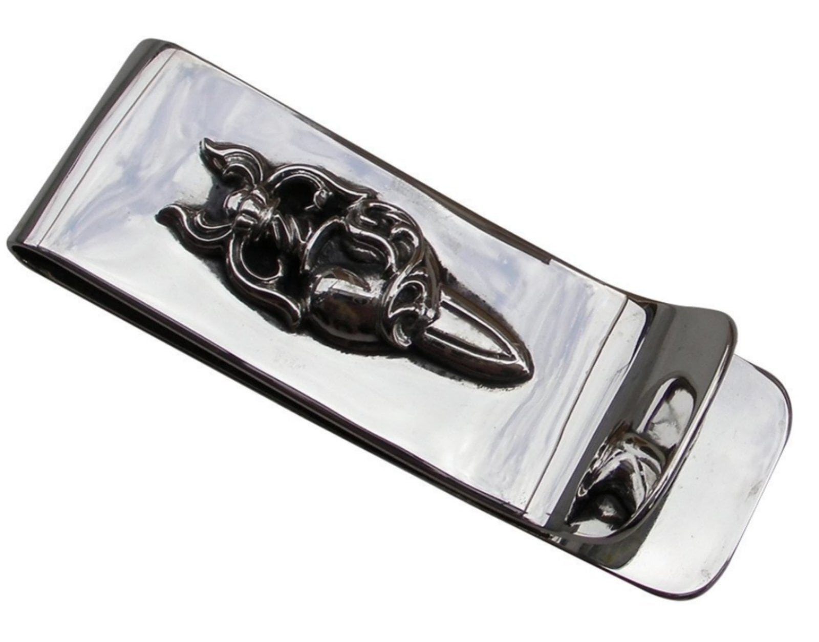 CHROME HEARTS クロムハーツ マネークリップ ハート ダガー Money Clip