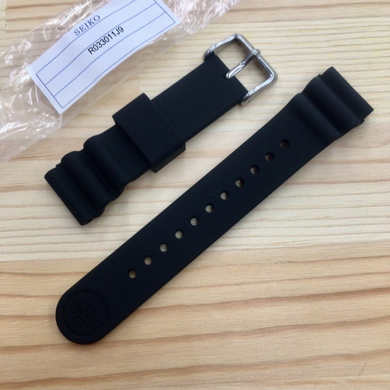 SEIKO プロスペックス 純正 時計ベルト シリコンラバーバンド 22mm 黒