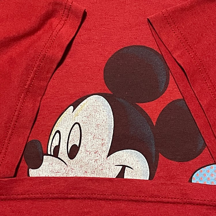 90s 00s ミッキーマウス ディズニー ビンテージ Tシャツ ビッグサイズ