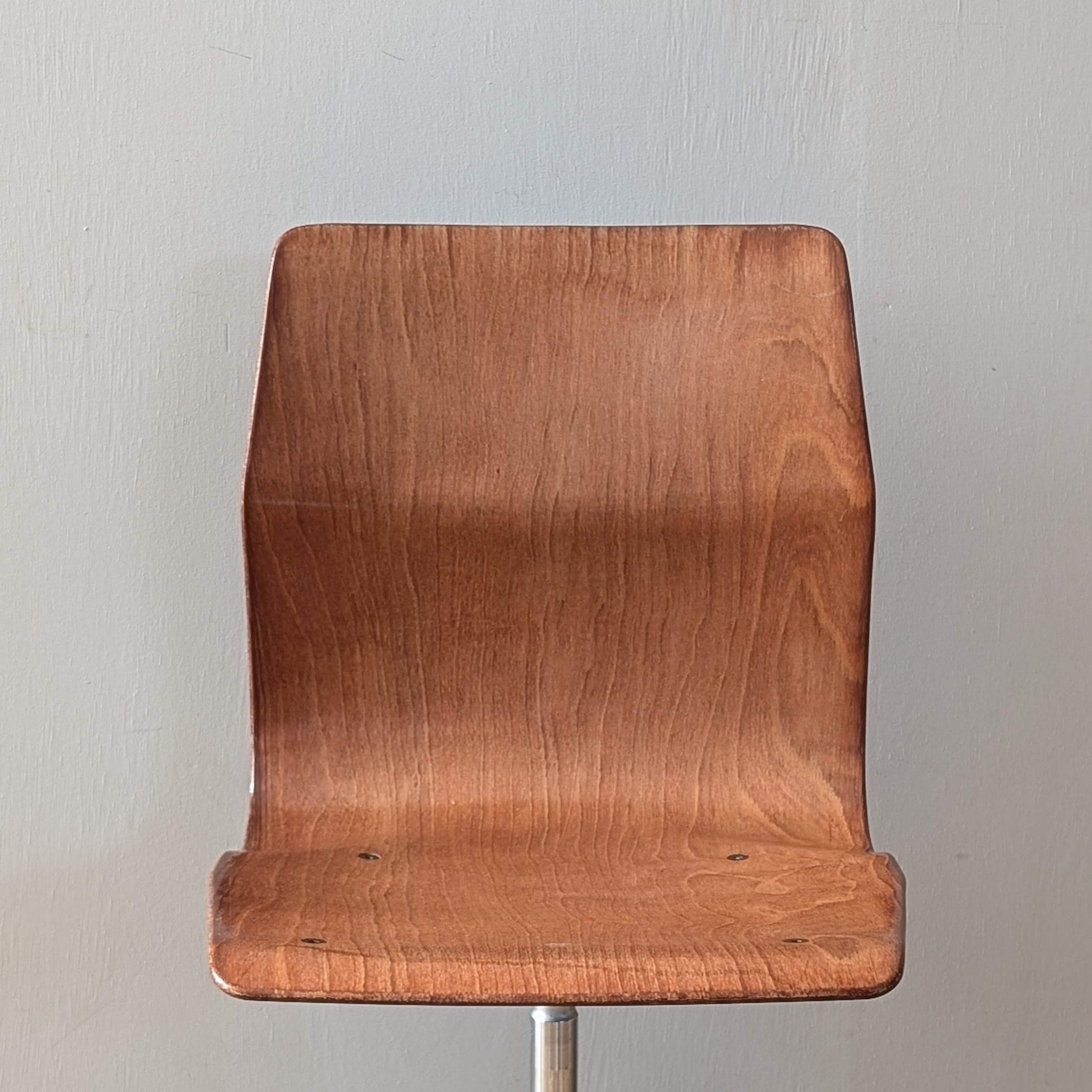 送料込 Obo Formsitz Vintage Plywood Swivel Chair ドイツ