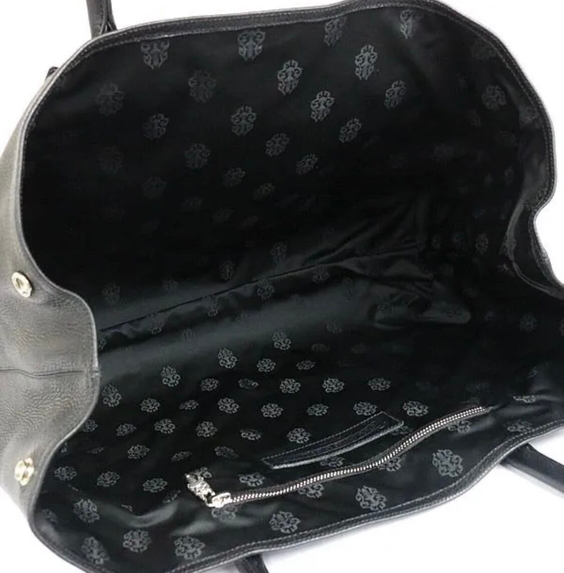 CHROME HEARTS クロムハーツ 3セメタリー スナップ トートバッグ