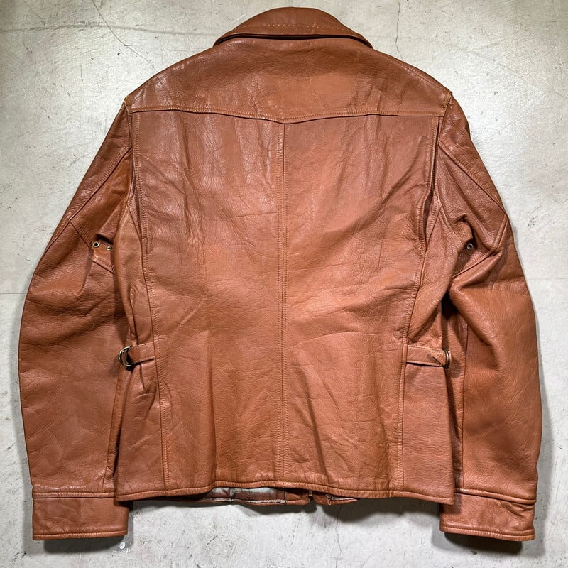 40's BLOCK-BILT ブロックビルト ディアスキンレザースポーツ