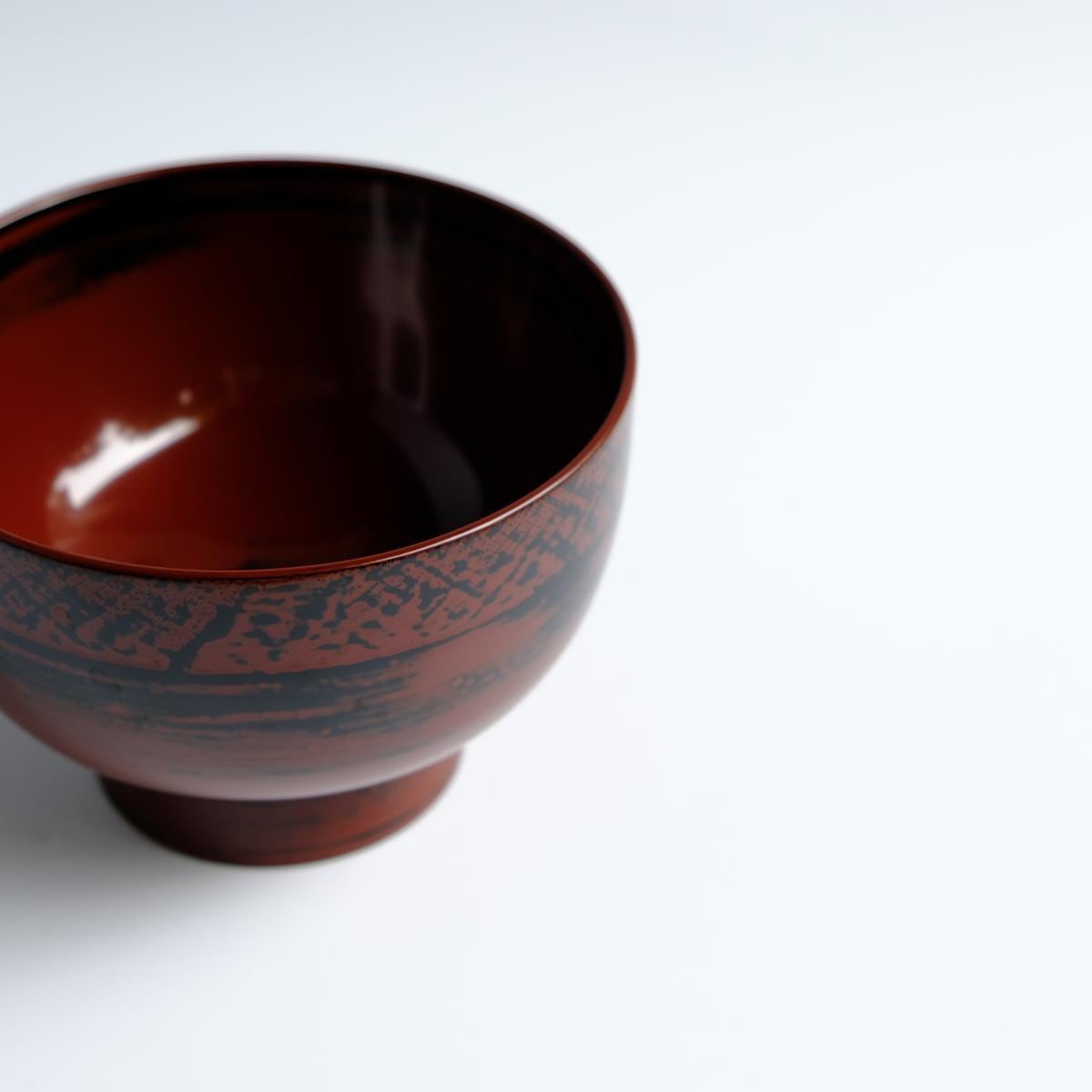 根来塗大椀 宮原楓翠 Negoro Lacquerware bowl (negoronuri-owan)by