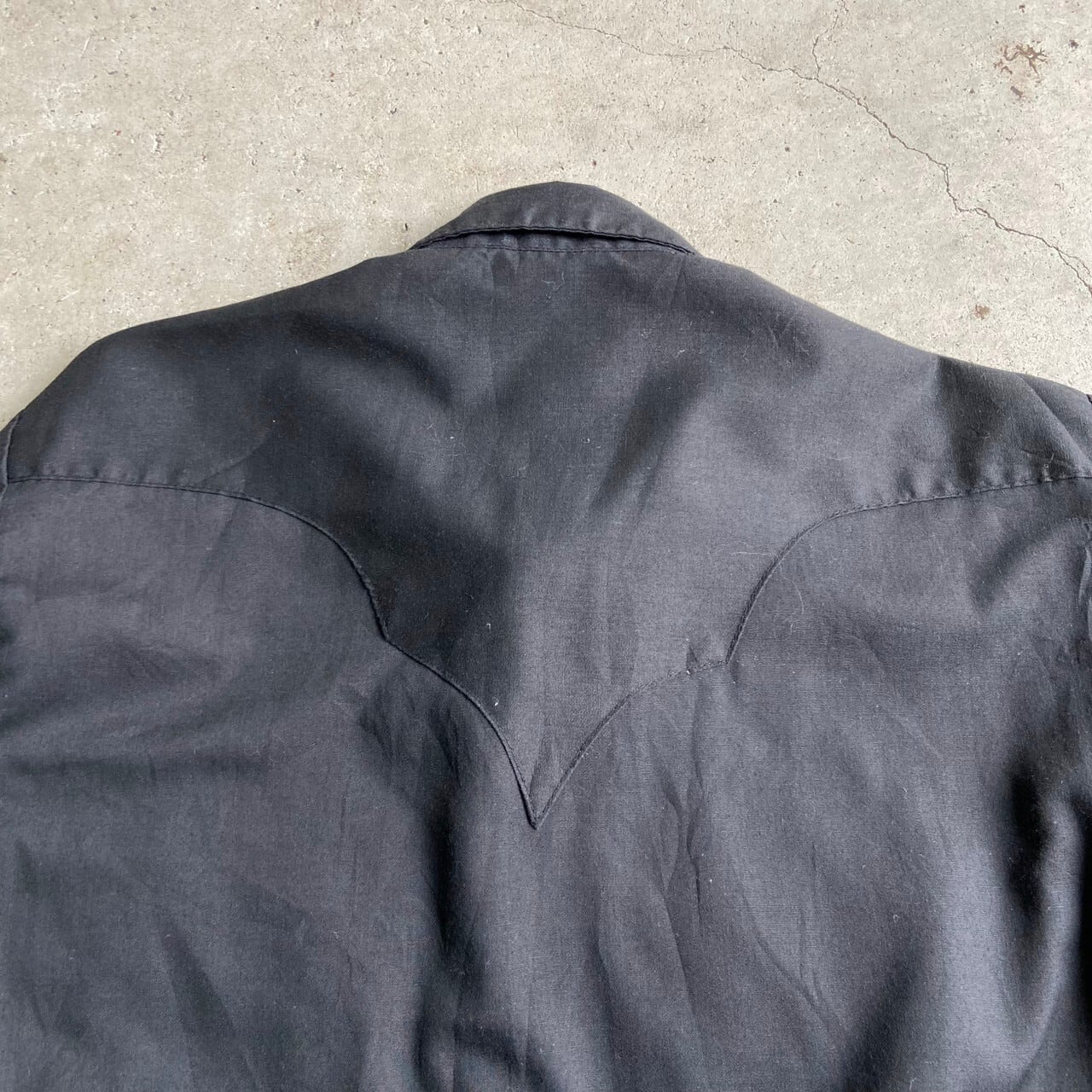 80年代 ROCKMOUNT ロックマウント 長袖ウエスタンシャツ メンズM 古着
