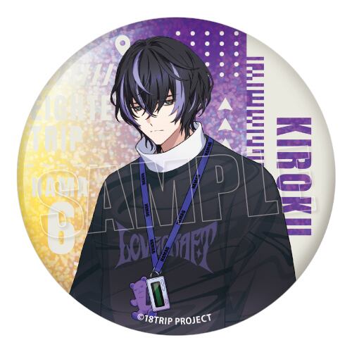 18TRIP」BIGホロ缶バッジ(衣川 季肋) | アニハピSHOP ONLINE