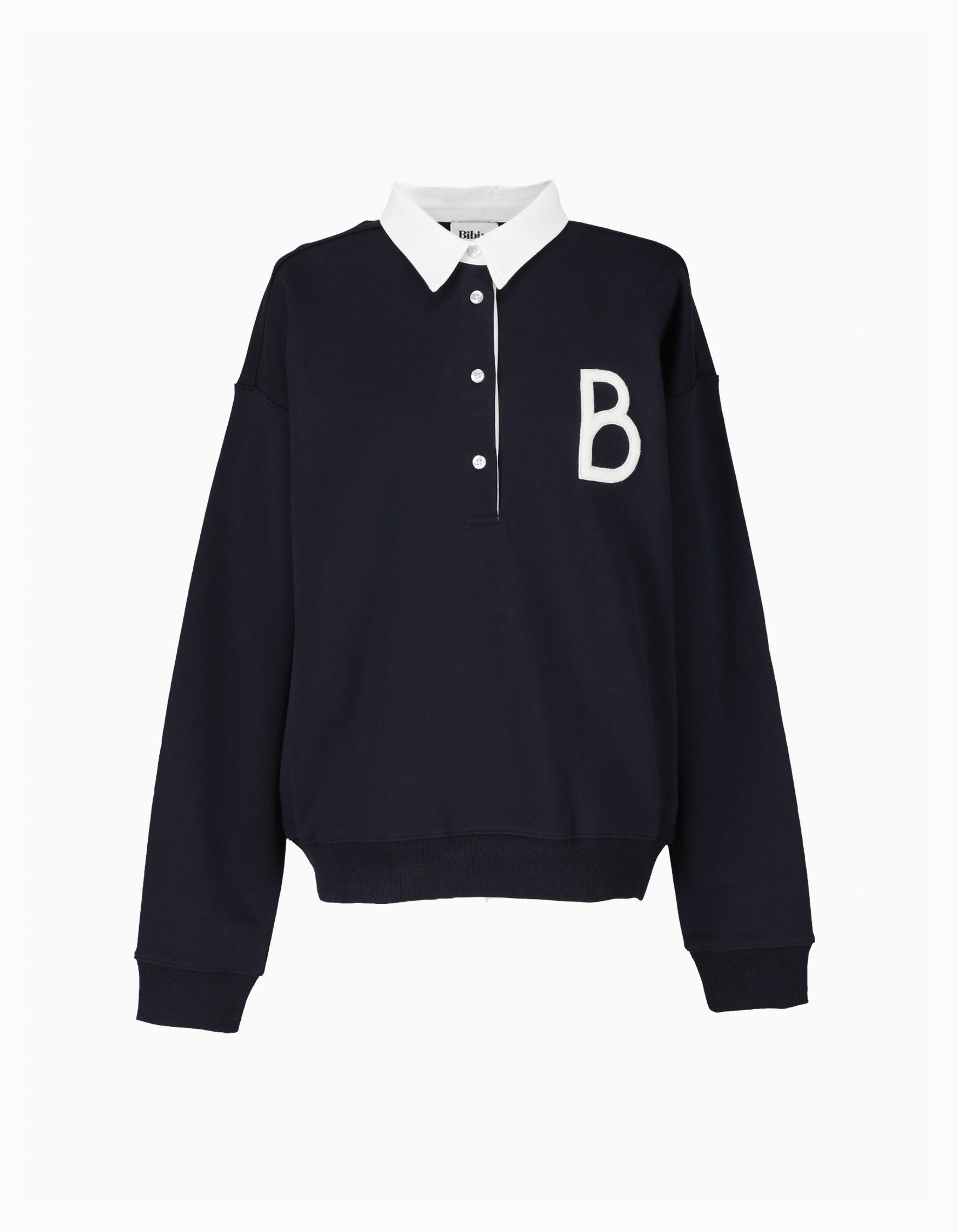 BIBIY. MADE | B. CLUB PREPPY TOP GRAY｜Bibiy.
