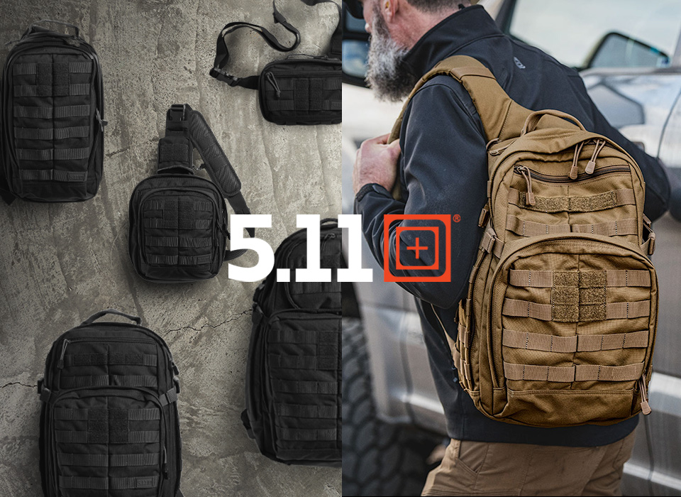 実用性で選ぶ！5.11 Tactical「RUSHシリーズ」5型を徹底比較｜MOAB 3/6