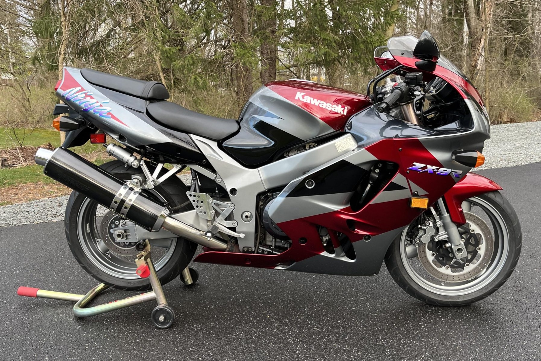 No Reserve: 1994 Kawasaki ZX-9R Ninja for sale on BaT Auctions