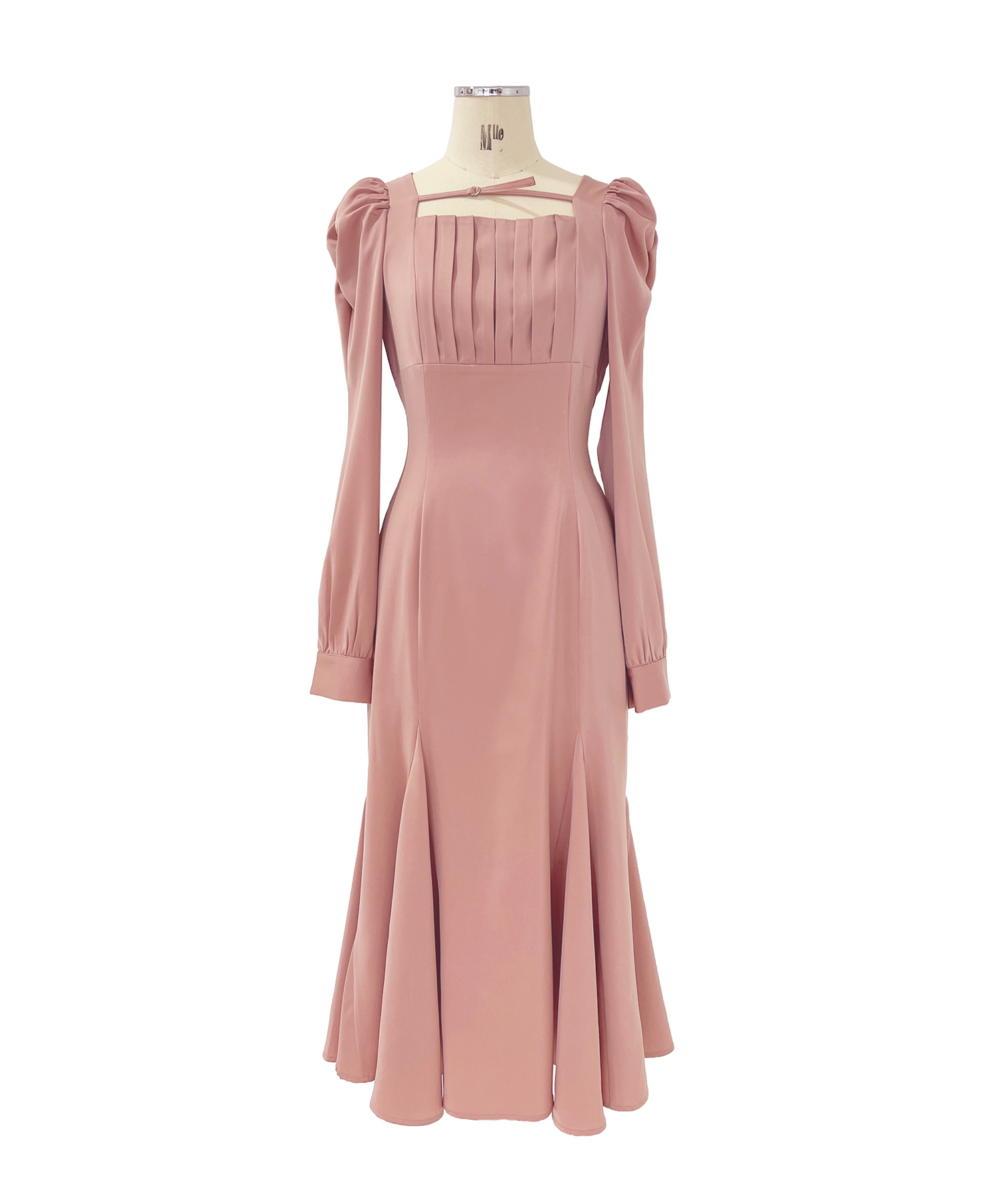 decollete belted mermaid one-piece – BUNNY APARTMENT