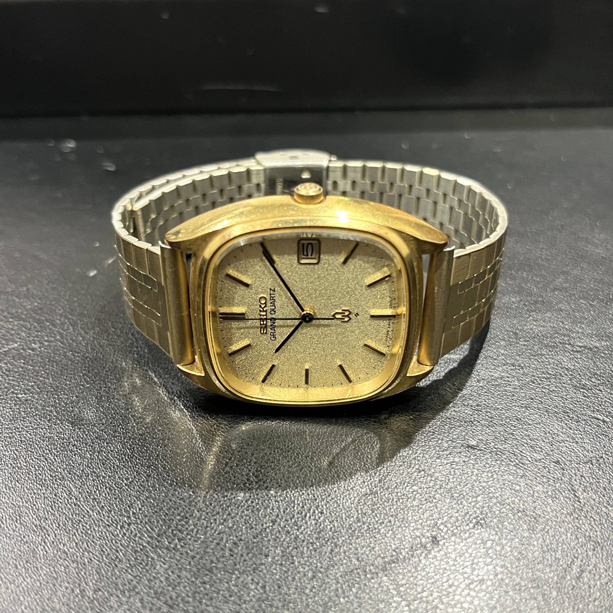 ジャンク SEIKO セイコー 4843-5100 グランドクォーツ デイデイト