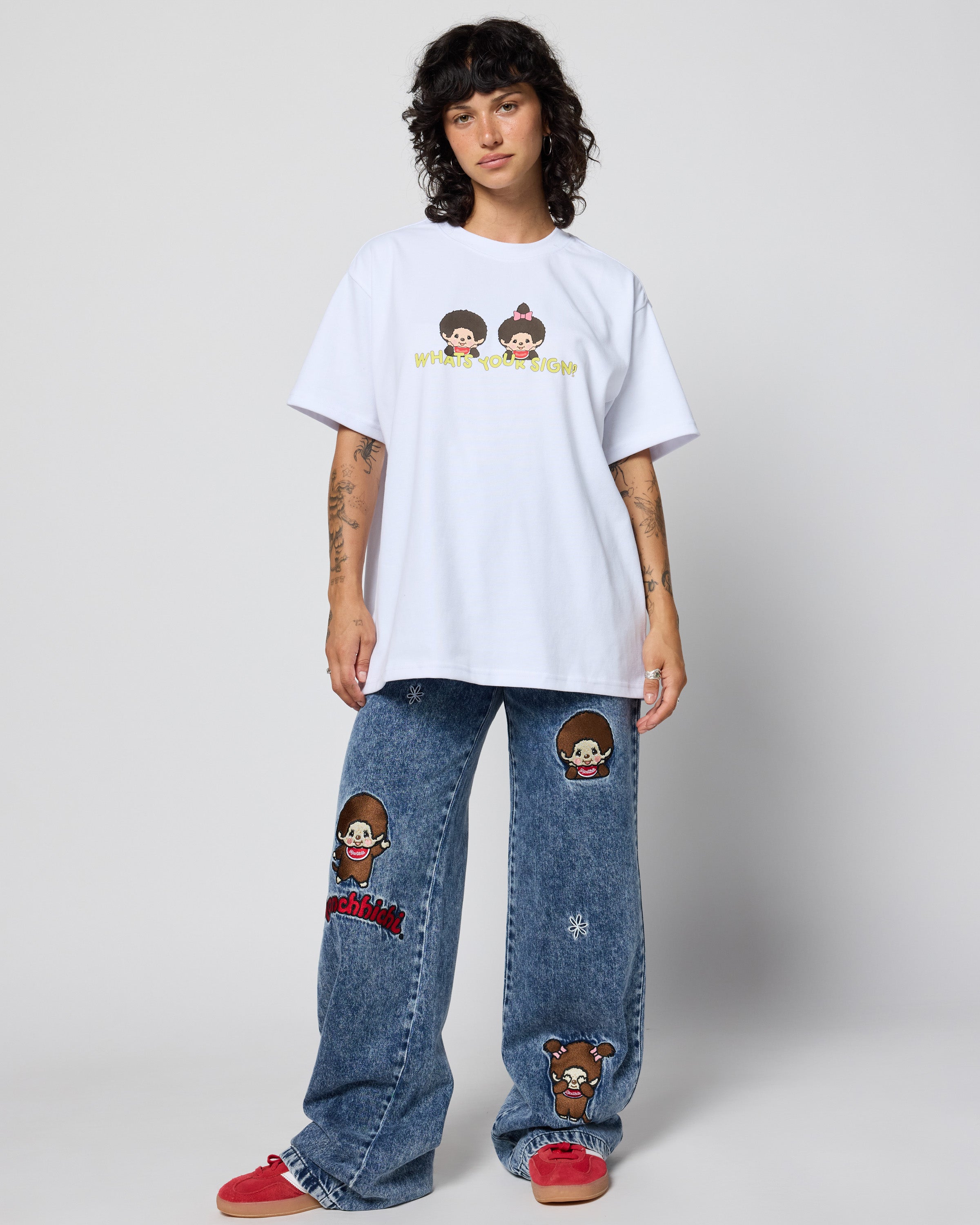 Monchhichi™ Washed Jeans – Samii Ryan