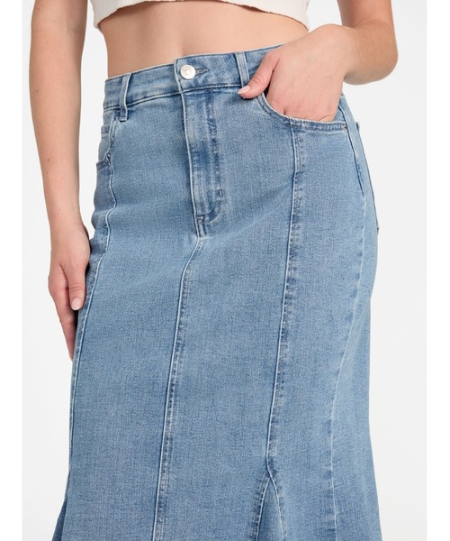 LIA Denim Midi Skirt デニムスカート | GUESS(ゲス) JAPAN 公式