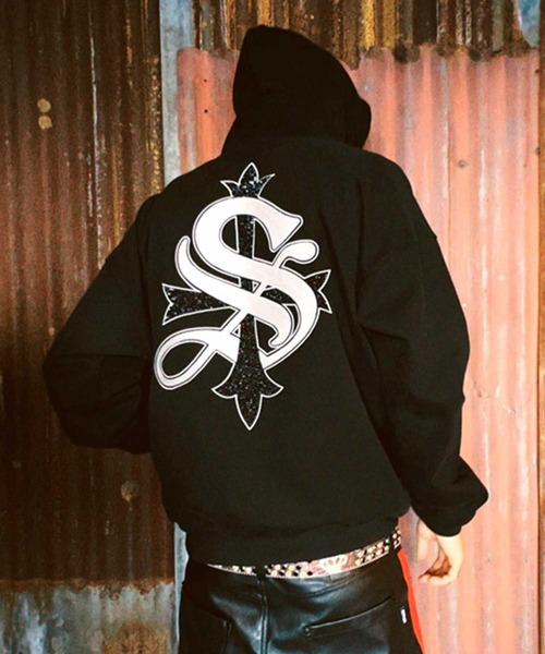 ジップフーディ｜Cross Zip Hoodie V2｜SUPPLIER（パーカー