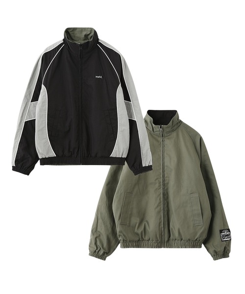 DOUBLE FACE REVERSIBLE JACKET（ナイロンジャケット）｜X-girl