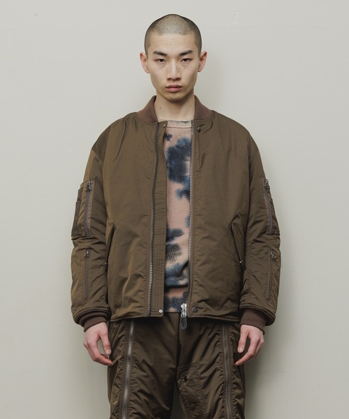 BAL（バル）の「【2023秋冬】NYLON TWILL BOMBER（MA-1）」 - WEAR