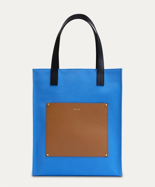 CULLNI（クルニ）の「Leather Pocket Canvas Tote（トートバッグ