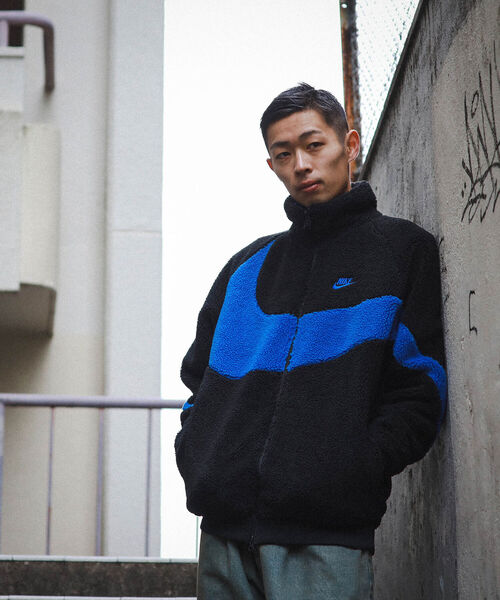 NIKE（ナイキ）の「NIKE / フルジップ リバーシブル ボア ジャケット