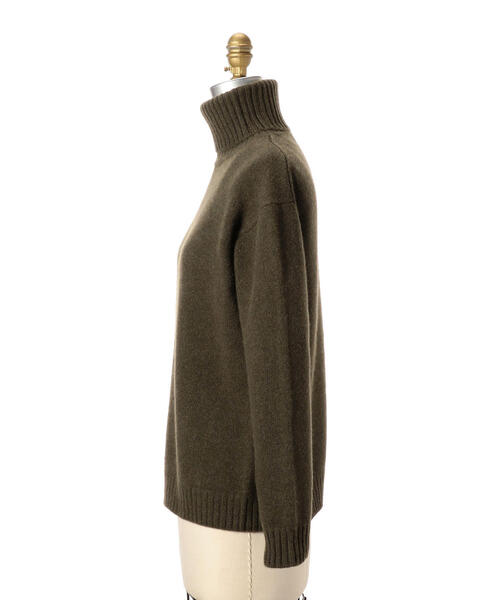 Drawer（ドゥロワー）の「Drawer 7G カシミヤ タートルニット（ニット