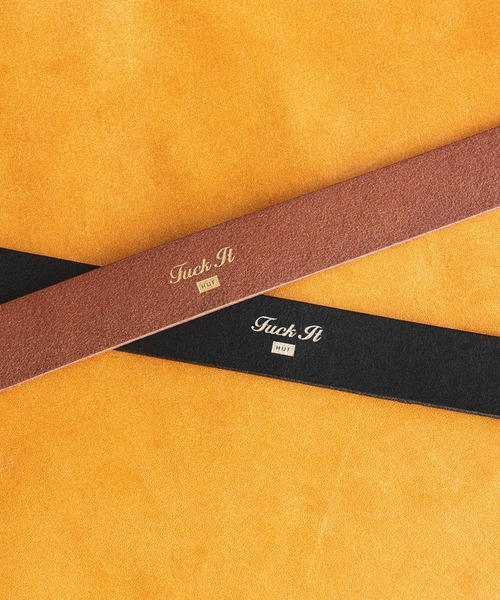 HUF（ハフ）の「FUCK IT LEATHER BELT（ベルト）」 - WEAR