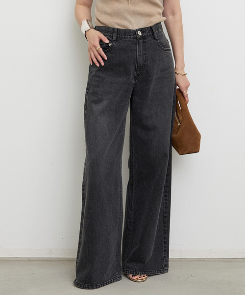 Loose Jeans (GRAY)（デニムパンツ）｜Deuxieme Classe