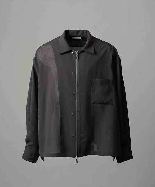 UNISEX》Prime-Over 2WAY Zip Shirt/プライムオーバー2ウェイジップ