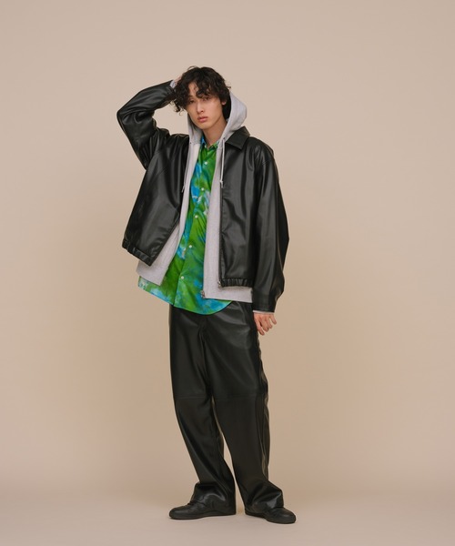 ADAM ET ROPE'（アダムエロペ）の「リサイクル ポリエステル 合皮