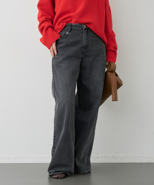 Loose Jeans (GRAY)（デニムパンツ）｜Deuxieme Classe
