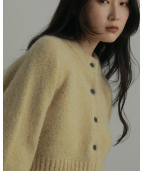 Melange Knit Cardigan（カーディガン/ボレロ）｜anuke（アンヌーク