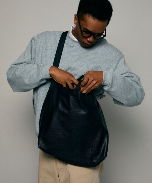 Firsthand/ファーストハンド 2WAY Leather Messenger Bag / 2WAYレザー
