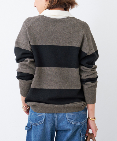 Deuxieme Classe（ドゥーズィエムクラス）の「*Ivy Style rugby ニット