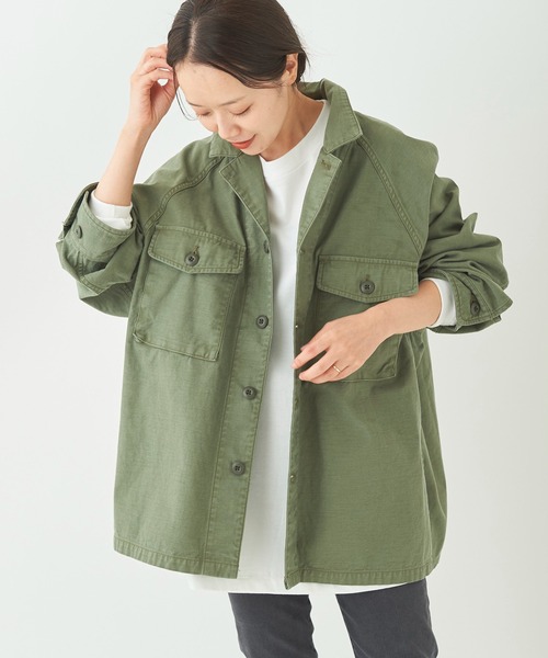 plage（プラージュ）の「Army シャツジャケット◇（シャツ/ブラウス