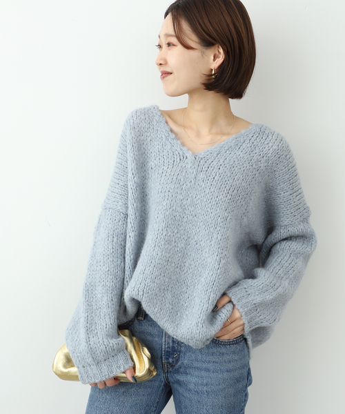 SLOBE IENA（スローブイエナ）の「【TRICOTS JEAN MARC】SLOBE別注 V