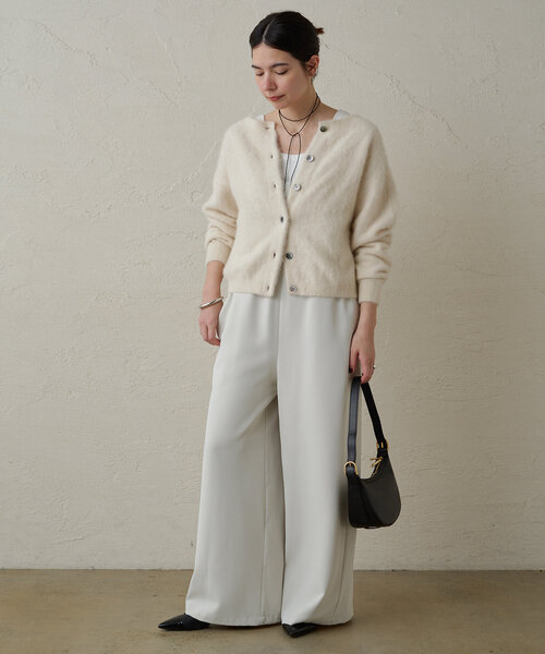 LOUNGEDRESS（ラウンジドレス）の「FURカシミヤ2WAYニット（ニット