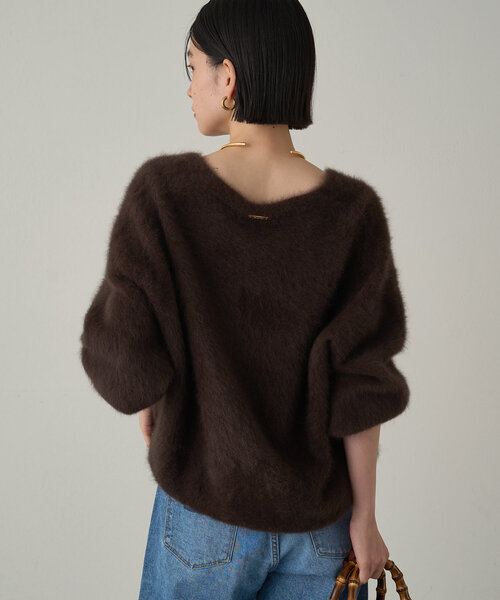 LOUNGEDRESS（ラウンジドレス）の「FURカシミヤVニット（ニット