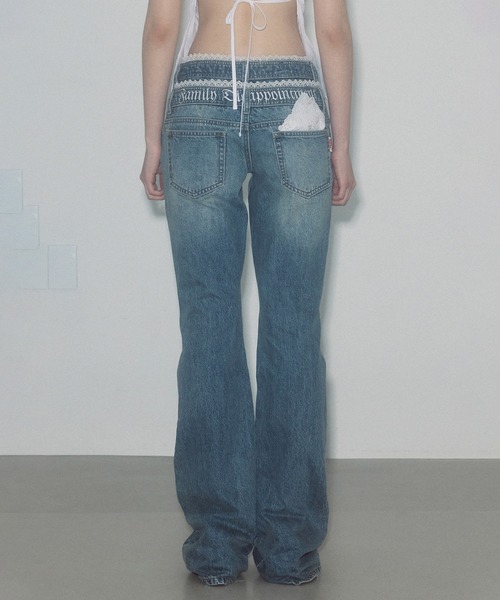 SCULPTOR（スカルプター）の「Double Waist Boots Cut Denim/ダブル