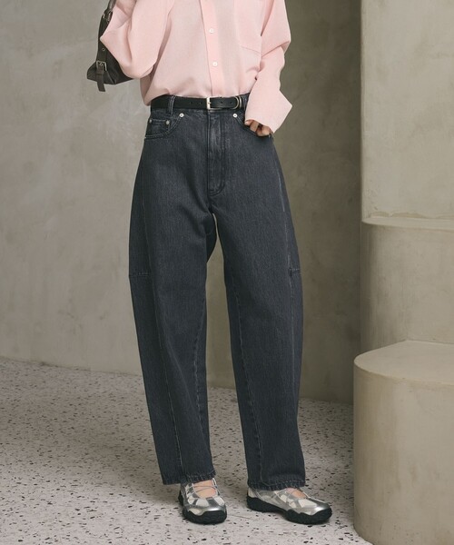 WEB限定】カーブ デニムパンツ（デニムパンツ）｜BEAUTY&YOUTH UNITED